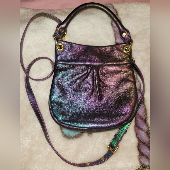 Marc Jacobs Very Rare Oil Slick Iridescent Crossbody Bag - Picture 9 of 16